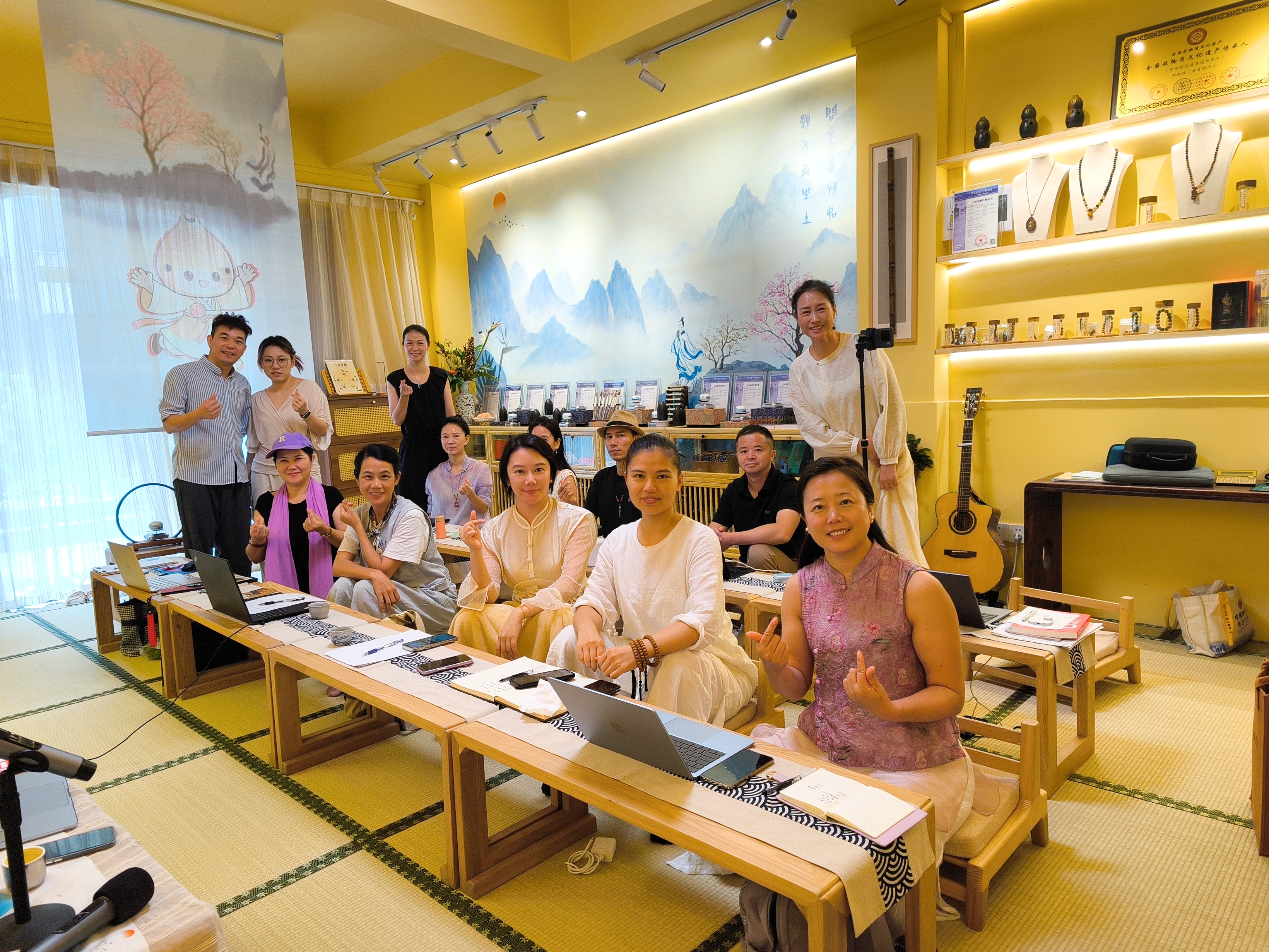线下共学活动合影